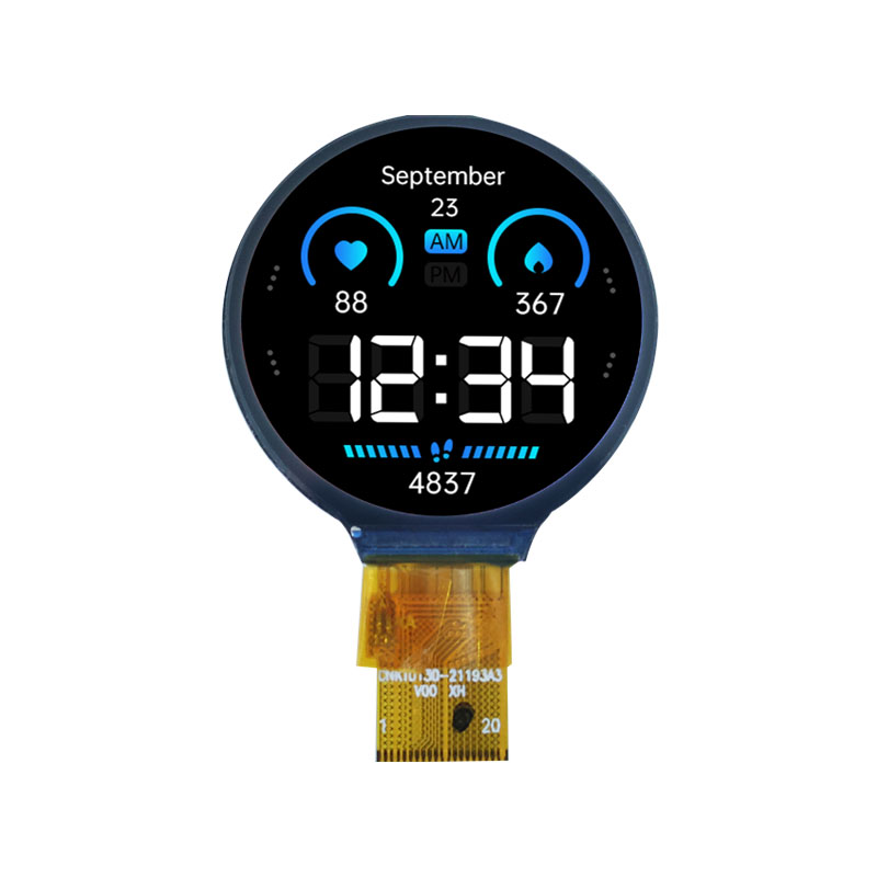 1.3인치 TFT 원형 디스플레이 화면