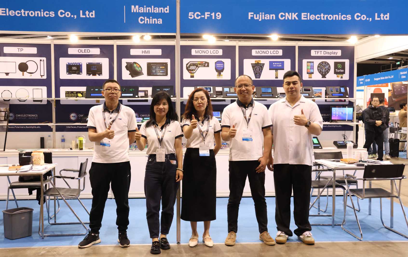 CNK Electronics, 2025 홍콩 춘계 전자박람회에서 혁신적인 디스플레이 기술 선보여