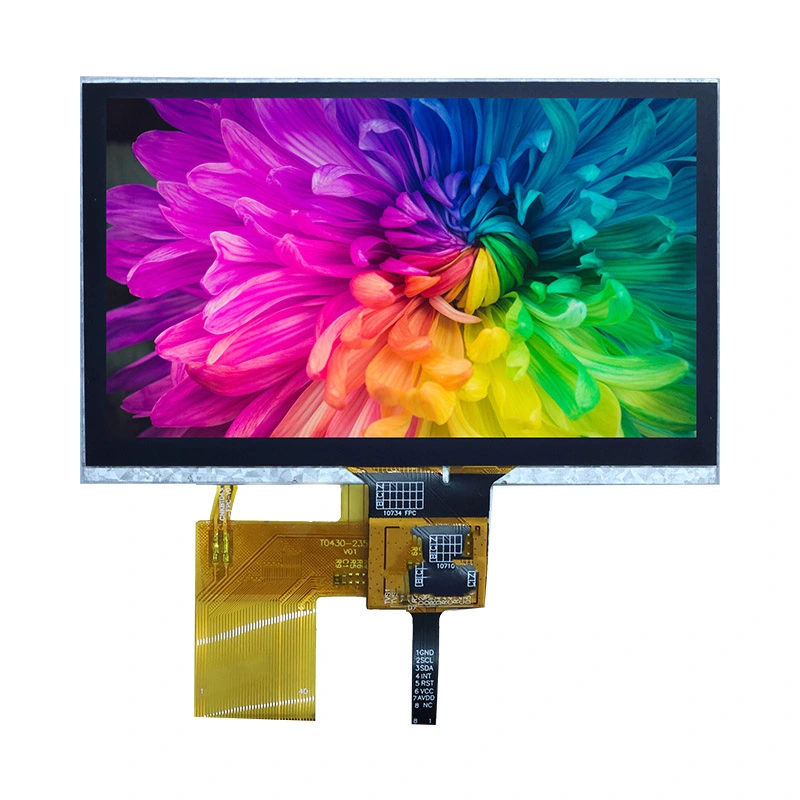 4.3 인치 IPS TFT LCD 디스플레이 모듈 480*272 RGB